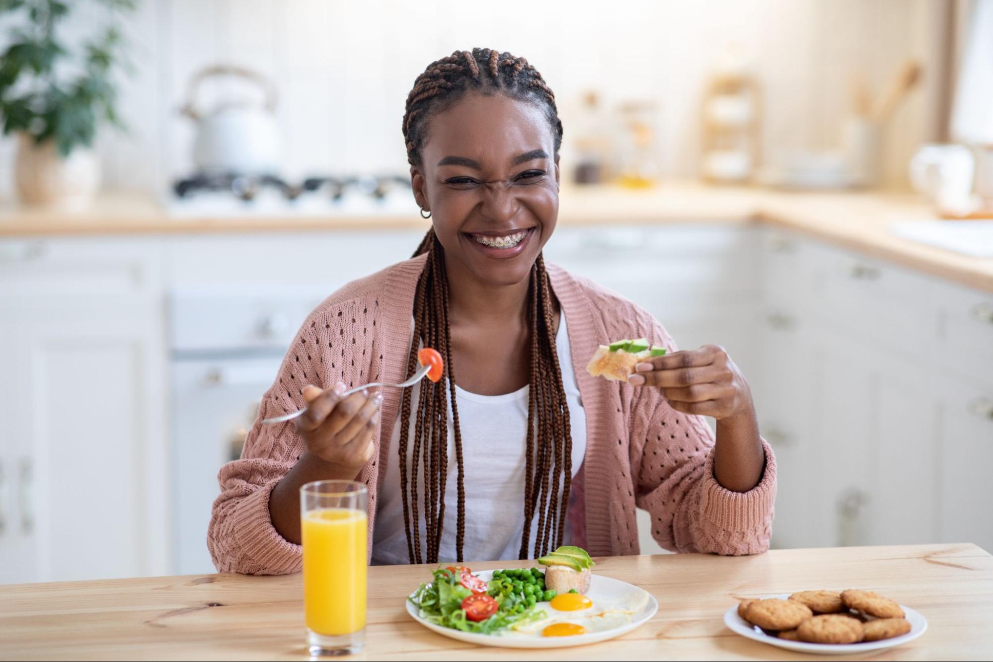 Choosing Smart Meals with Braces